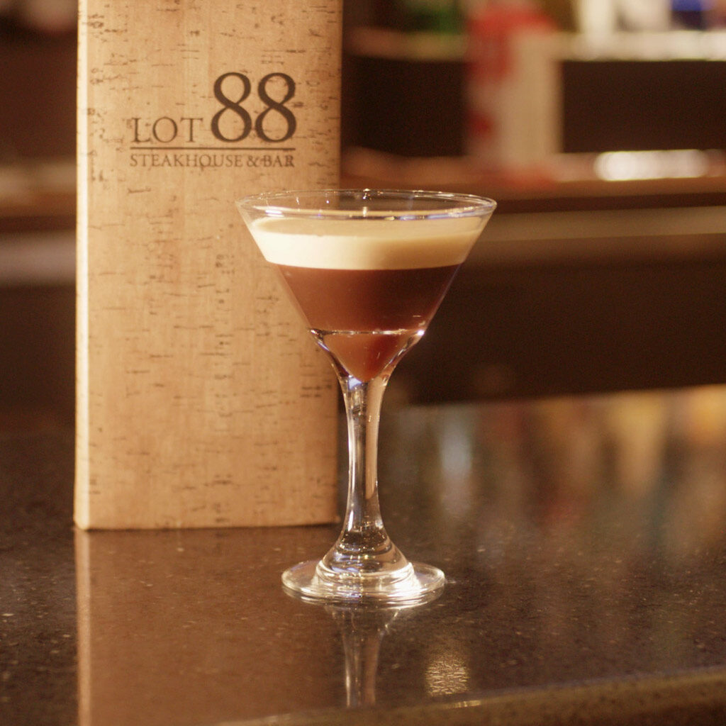 Espresso martini at Lot 88